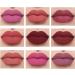Matte Liquid Lipstick Set with Lip Plumper Gloss | Long Lasting, Waterproof, Moisturizing | High Pigmented Lip Stain Gift Set for Girls & Women - 9+1 Colors 01 - Buy Online on GoSupps.com