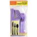 Hanna K. Signature Collection 24 Count Heavyweight Cutlery Combo Hydrangea - Buy Online on GoSupps.com