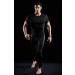 ATHLIO Men's Cool Dry Short Sleeve Compression Shirts - 3 Pack, Black, Size Large - Buy Online on GoSupps.com