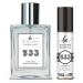 BC Perfume 533 Spray + Body Oil Set Impression of Jimi Chu For Men Travel Size Refillable Bottle Long Lasting Blend Sample For Men / 10ml+50ml