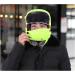 Trooper Trapper Hat for Men & Women | Russian Ushanka Ski Hunting Hat | Windproof Bomber Fur Hat with Earflaps & Mask | Orange with Reflective Strip - Buy Online on GoSupps.com