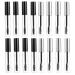 Ipetboom 16 Pcs Clear Eyelash Mascara Clear Mascara for Eyelashes Empty Bottles Filling Growth Fluid Assorted Colorx2pcs 10.6x1.7cmx2pcs