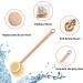 3 in 1 Bath Brush for Women - Long Handle Back Scrubber with Interchangeable Heads - Exfoliating Body Scratcher with Soft Stiff Bristles - Shower and Bath Accessory - Buy Online on GoSupps.com