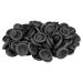 100 Pcs Finger Protectors Finger Covers Latex Anti-Static Finger Tip Rubber Protect Keeping Dressing Dry and Clean (100 PCS Black) 100 PCS Black