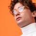 Buy Contacta Jelly Reading Glasses for Men & Women - Orange Half-Transparent +1.00 Diopter Flex Rods & Holder - Lightweight & Stylish - Buy Online on GoSupps.com