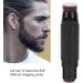 Dye Beard Pen 2 in 1 Filler Pencil for Men Barber Styling & Mustache Combs Waterproof and Sweatproof Facial Filler Cover Hair Patch Natural Looking (Dark Brown) - Buy Online on GoSupps.com