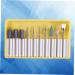 Beavorty 2 Sets Nail File Drill Bits Grit Manicure sand tool nail grinding polisher Nail Art supplies Nail Drill Replacement Bits Gel Nails Bit Cuticle Drill Bits Grinding head alloy 5x1cmx2pcs Yellowx2pcs - Buy Online on GoSupps.com