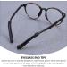 Lurrose Hearing Protection Plugs - 10 Pairs Silicone Glasses Brackets & Hangers for Reading Glasses - Shoulder Pads - Black - International Shipping - Buy Online on GoSupps.com
