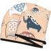 Cute Ink Drawn Elephants Microfiber Hair Towel | Super Absorbent Quick Dry Wrap for Women | Ideal for Long Curly & Thick Hair - Buy Online on GoSupps.com