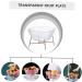 Zerodeko 1pc Snacks Serving Fashion Plate Container Chic Tray Snack Holding Practical Fruit Household - Buy Online on GoSupps.com