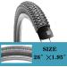 2 Pack 24/26x1.95 Inch Bike Tire Folding Bead Replacement - MTB Mountain Bicycle Tire Set with Tubes and Levers - Buy Online on GoSupps.com