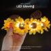 Werhonton LED Sunflower Hairband for Women and Girls - Yellow Festival Hair Accessories - Buy Online on GoSupps.com