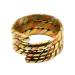 Tibetan Three Metal Spiral Healing Medicine Ring. Unisex Helps relieve Arthiritis and Tendon Pains
