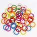 50pcs Colorful Wooden Rings - DIY Craft Accessories for Creative Projects | International Shipping - Buy Online on GoSupps.com