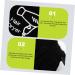 AUTSUPPL 2pcs Storage Bag Hair Wand Bag Organizer Bags for Travel Blow Dryer Organizer Gym Bag Black Velvet - Buy Online on GoSupps.com