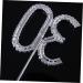 CORHAD Glitter 30th Birthday Cake Toppers Crystal 30th Anniversary Cake Toppers Bling Number Wedding Decoration Cake Decor Diamond Decor Cupcake Toppers Paper Cup Rhinestones - Buy Online on GoSupps.com