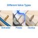 24pcs Dunlop Valve Replacement Set | Bicycle Valve Flash Valve Parts & Accessories for City & Trekking Bikes - Buy Online on GoSupps.com