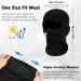 Amfun Facial Hood | Windproof Waterproof Balaclava for Winter Sports | UV Protection Ski & Motorcycle Headgear for Men & Women - Buy Online on GoSupps.com