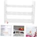 Hohopeti Egg Storage Rack Egg Holder for Fridge Eggs Egg Storage Stand Egg Rack for Fridge Door Dedicated Box White 25.00X20.00X11.00CM - Buy Online on GoSupps.com