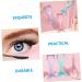 DOITOOL 5pcs Mascara Brush Silicone Molds Mermaid Tail Eyelashes Multi-function Make up Tools Girl Major 15X5.7CMx5pcs Pinkx5pcs - Buy Online on GoSupps.com