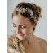 SWEETV Silver Crystal Wedding Headband for Bride & Flower Girl - Bridal Hair Accessories - Buy Online on GoSupps.com