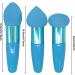 Foundation Sponge - Makeup Sponge Set Foundation Blending Beauty Sponge | Makeup Sponge Set for Dry and Wet Use Travel Cosmetic Tool for Foundation Concealer Blush blue - Buy Online on GoSupps.com