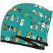 Cartoon Dogs Hair Towel Wrap - Quick Drying Hair Turban with Button | Premium Hair Drying Towel - Buy Online on GoSupps.com