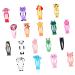 FRCOLOR Baby Hair Accessories snap clips girls clips barrettes slip snap clips snap pin snap barrettes bb hairpins headwear alligator barrettes headgear child Decorative Hair Clips