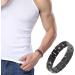 Men's Magnetic Therapy Bracelet - Strong Black Magnetic Band | Perfect Father's Day Gift - Buy Online on GoSupps.com