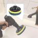 qazaa 11Pcs Power Scrubber Brush Set Polishing Pad for Drill Powered Brush Tile Scrubber Scouring Pads Cleaning Tool - Buy Online on GoSupps.com
