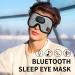 Heated Eye Mask with Bluetooth Headphones - SYPVRY Wireless Sleep Eye Mask for Relaxation & Dry Eyes - USB Heated Compression Mask with Timer Control - Grey - Buy Online on GoSupps.com