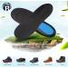 Men's and Women's Small Anti-Fatigue Massaging Gel Insoles for Work and Sports | Plantar Fasciitis Relief, Arch Support, Shock Absorption and Comfort | Sizes 6-10 Men, 7.5-12 Women - Buy Online on GoSupps.com