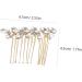 Beatifufu Fashionable Diamond Hair Accessories Hair Comb for Women Headpiece Hair Combs Wedding Hair Clip Wedding Hair Comb Hair Accessories for Girl Headpiece - Buy Online on GoSupps.com