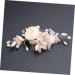 FRCOLOR Comb for Bride Wedding Hair Comb Bridal Hair Comb Women Comb Headpiece Tiara Bridal Comb Hair Comb for Bride Women Hair Comb Dress Headpiece Twisted Ladies Pink - Buy Online on GoSupps.com