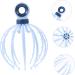 Buy Oatipho Tiger Band Head Massage Device - Claw Style Scalp Tool for Ultimate Head Care | Plastic Design with Steel Ball Extender 21x15x15cm Blue | International Shipping Available - Buy Online on GoSupps.com