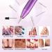 Weiyi Nail Milling Cutter - Electric Nail File for Gel & Acrylic Nails 20 000 RPM USB 11-in-1 Manicure & Pedicure Set - Professional Quality International Shipping - Buy Online on GoSupps.com