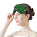 Buy Green Paisley Sleep Mask for Women - Adjustable Eye Shades with Elastic Strap for Ultimate Comfort - Buy Online on GoSupps.com