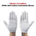 Buy Cotton Gloves - 6 Pairs Soft Moisturizing White Gloves for Men & Women - International Shipping Available - Buy Online on GoSupps.com