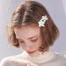 6 Vintage Frosted Double Flower U-Clips Flower Hair Clips Large Colourful Delicate Scrub Pan Barrette Elegant Hair Accessories for Women Girls Wedding Summer Party Hair Decorations - Buy Online on GoSupps.com