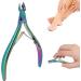 Stainless Steel Eagle Beak Colorful Nail Dead Skin Clipper Nail Clippers Exfoliating Scissors for Home Manicure Pedicure Salons - Buy Online on GoSupps.com