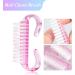 Qufiiry Nail Brush Set - 6 pcs Plastic Handle Scrubbing Brushes for Nails, Garden, Home & Salon Use - Buy Online on GoSupps.com
