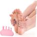 4 Pairs Healeved Toe Separators & Gel Protectors for Women - Toe Splints, Thumb Splint, Nail Polish Gel, Hip Pads - Foot Correctors & Stretcher with Arch Support - Pink (11X10X6CMx4pcs) - Buy Online on GoSupps.com