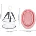 WOFASHPURET 1 Set Makeup Brush Cleaning Silicone Brush Cleaner Portable Hanging Rack for Clothes Makeuo Laundry Racks for Drying Clothes Foldable Makeup Puff Beauty Egg Fabric Makeup Egg - Buy Online on GoSupps.com
