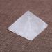 Pyramid-Finest Big Clear Crystal Gemstone 2.36" Carved Pyramidal Crystal Crafts - (Color: White Size: 6cm)