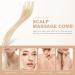 Magiclulu 4-Piece Scratching Comb Set | Sleek Spa Head Massage Device & Shampoo Massager for Scalp Care | Beeswax Hair Accessories for Beauty Salons - Buy Online on GoSupps.com