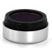 Pure Ziva Matte Violet Eggplant Cake Eyeliner & Eyeshadow - Water Activated Pressed Powder, Gluten & Cruelty Free - Buy Online on GoSupps.com