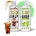 Nutrify Vital Fitness Drink 1:80 Sirup 2x1 L Set-Waldmeister & Cola beverage concentrate with vitamins & L-carnitine sugar-free- 160 liters of sports drink calorie low pack 2x 1000 ml forest champion & cola 1 l (2 Pack)