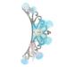 minkissy Rhinestone Tuck Comb Hair Clip Hair Pin Wig Tiara The Crown Hair Barrettes Rhinestone Bobby Pins Women Crown Hairpiece Girl Hair Accessories Girl Hairpiece Metal Issue Card Baby