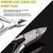 BEZOX Portable Nail Clipper - Surgical Stainless Steel Toenail Clippers for Thick Nails - Buy Online on GoSupps.com