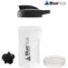 BluePeak 20 oz Protein Shaker Bottle with Dual Mixing Technology, Loop Top, BPA Free - 2 Pack (Black & Pink) - Buy Online on GoSupps.com